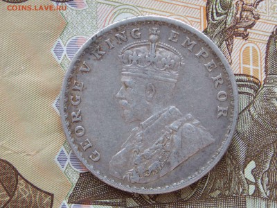 1 рупия Индия 1917 года  до 15.09.2015. в 22.00 мск - 3 руппи 17