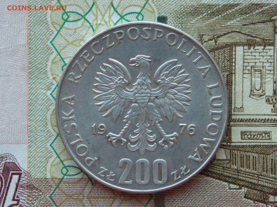 200 злотых 1976г. Олимпиада до 15.09.15 в 22.00.мск - 200 злотыхолимп