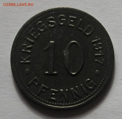 Нотгельд Мюнстер, 10 Пф. 1917(14.09) - P1014126.JPG