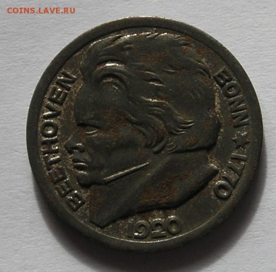 Нотгельд Бонн, 10 Пф. 1920 "Бетховен"(14.09) - P1014130.JPG