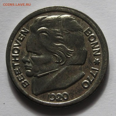 Нотгельд Бонн, 25 Пф. 1920 "Бетховен"(14.09) - P1014132.JPG
