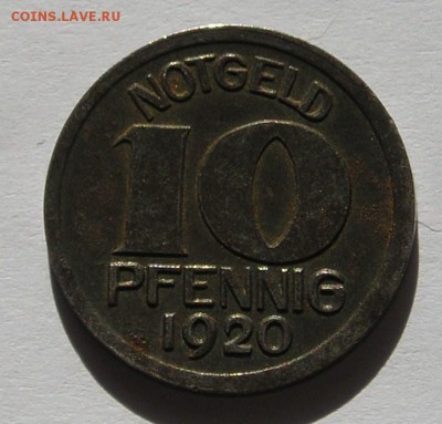 Нотгельд  Галле, 10 Пф. 1920  (14.09) - P1014163.JPG