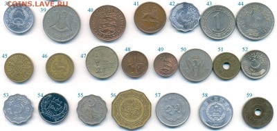 59 арабских, азиатских и проч. монет на опознание! - 2-2