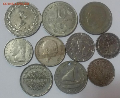 10шт.иностранных монет - 20150910_215042-1