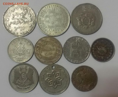 10шт.иностранных монет - 20150910_215301-1