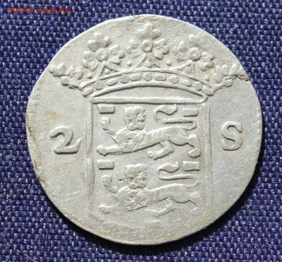 С 1 руб. WEST FRISIA (НИДЕРЛАНДЫ) 2 стивера 1725г.  до 20.9 - IMG_7700.JPG