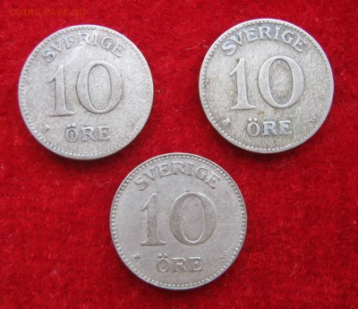 ШВЕЦИЯ 3 по 10 эре 1915-17-18. Серебро. 18.09.2015. - 020.JPG
