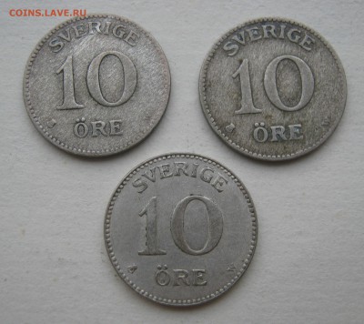 ШВЕЦИЯ 3 по 10 эре 1915-17-18. Серебро. 18.09.2015. - 016.JPG