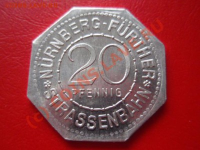Нотгельд Нюрнберг 20 пф 1920 Dvrer до 18.08 в 21.00М - P8153525.JPG