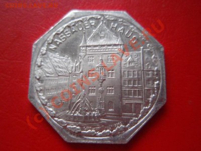 Нотгельд Нюрнберг 20 пф 1920 Nassauer Haus до 18.08 в 21.00М - P8153546.JPG