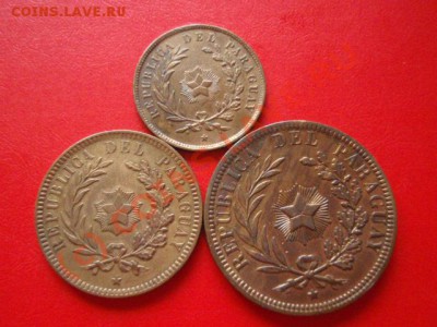 Парагвай набор 1-2-4 чентезимо 1870 ДОРОГО до 18.08 в 21.00М - P8153565.JPG