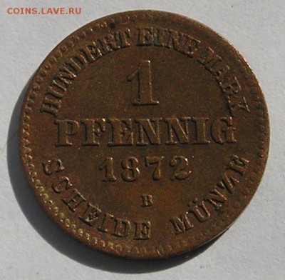 Мекленбург-Шверин, 1 Пф. 1872 (16.09) - P1014209.JPG