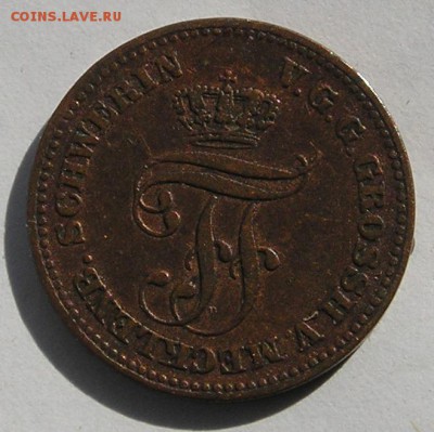 Мекленбург-Шверин, 2 Пф. 1872 (16.09) - P1014210.JPG