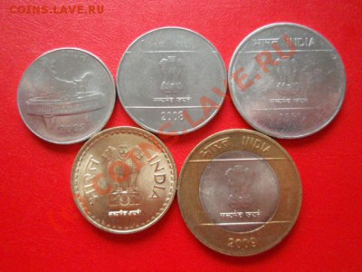 Индия 5 монет в т.ч. распальцовка и биметал до 18.08 в21.00М - P8153572.JPG