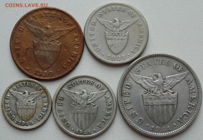 США-Филиппины 6 монет 1921, 30, 35 г.г. на оценку - DSC02808.JPG