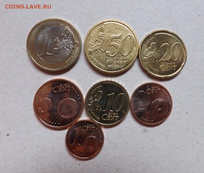 Латвия: 1евро, 50,20,10,5,2,1ец до 19.09.2015г - DSCF9154.JPG