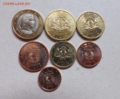 Латвия: 1евро, 50,20,10,5,2,1ец до 19.09.2015г - DSCF9150.JPG