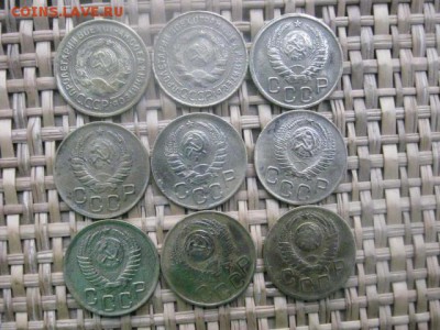 3 копейки, 9 шт. 1930-1957г.г. Без повтора. До 21.09.2015г. - 20 и 21 019.JPG