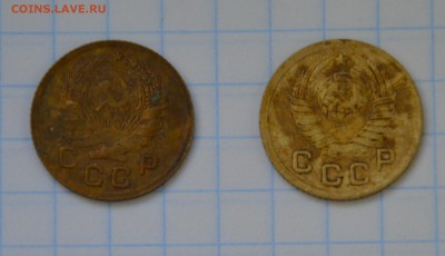 1 копейка 1936г.,1 копейка 48г. - ю