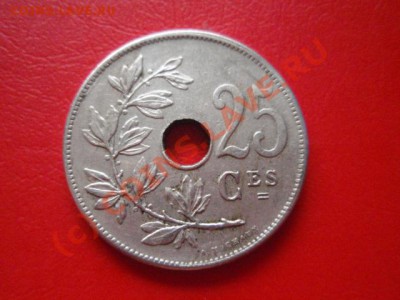 Бельгия 25 сантимов 1908  до 18.08 в 21.00М - P8153605.JPG