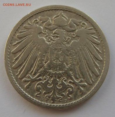 Германия, иностранщина (наборы, на вес, евро), царизм, СССР. - 10 пф 1899 D - 2