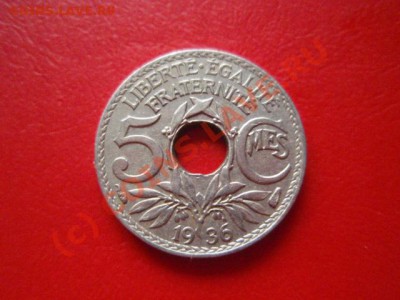 Франция 5 сантимов 1936 с 1 рубля до 18.08 в 21.00М - P8153597.JPG