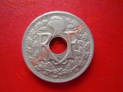 Франция 5 сантимов 1919 с 1 рубля до 18.08 в 21.00М - P8153600.JPG