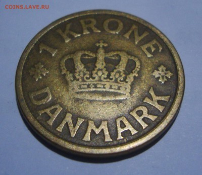 Дания 1 крона 1926 до 21-00 18.09 - 3