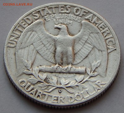 США 25 центов 1954, до 22.09.15 в 22:00 МСК - 5044