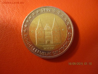 Шлезвиг-Гольштейн 2 евро ФРГ A - IMG_3787.JPG