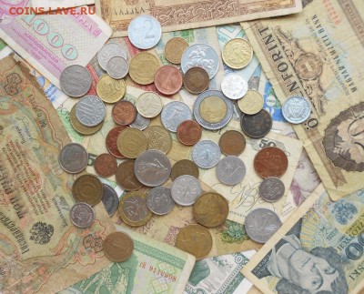 Иностранные монеты + боны более 70шт. 30 стран без повторов. - DSCN3451.JPG