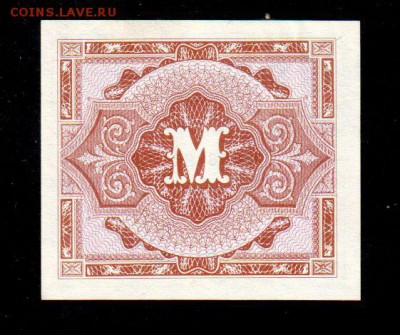 ГЕРМАНИЯ, 5 марок союзников (1944) UNC, до 20.09 @ 22:00 - banknote_2329