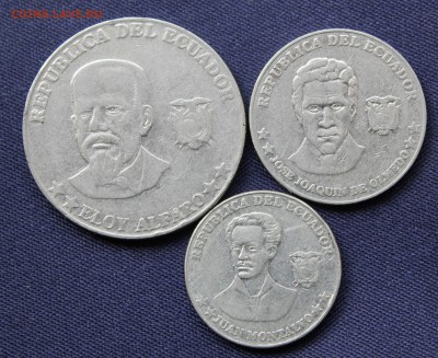 С 1 руб. ЭКВАДОР 50с, 25с 2000г. и 5с 2003г.  до 22.09 - IMG_7589.JPG