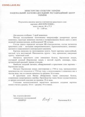 Икона на холсте "Воскресение Христово". Оценка. - 10