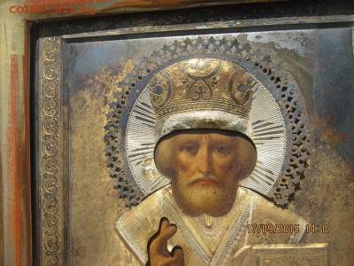 Икона Св. Николай" серебро 84 " - IMG_0594.JPG