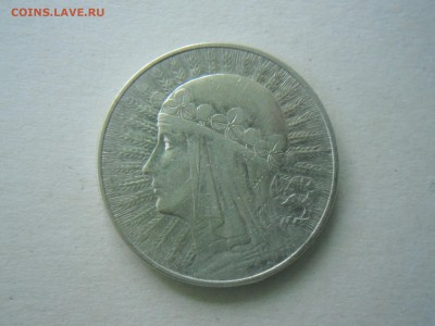 Польша 5 злотых 1936 Пилсудский, 5 и 10 злотых 1933 Ядвига - 4.JPG