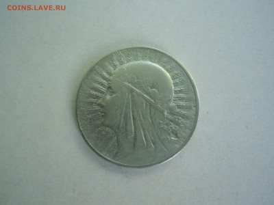 Польша 5 злотых 1936 Пилсудский, 5 и 10 злотых 1933 Ядвига - 9.JPG