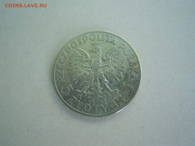 Польша 5 злотых 1936 Пилсудский, 5 и 10 злотых 1933 Ядвига - 8.JPG