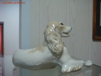 Статуетка Спаниель,Стройфаянс (Ленинград) - DSC01985.JPG