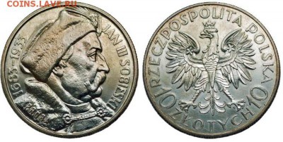 Коллекция иностранных монет.Оценка. - собеский 1933