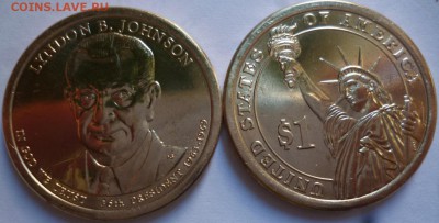 ДК США 1 доллар Л.Джонсон ФИКС 25.09 22.00 - P1200448.JPG