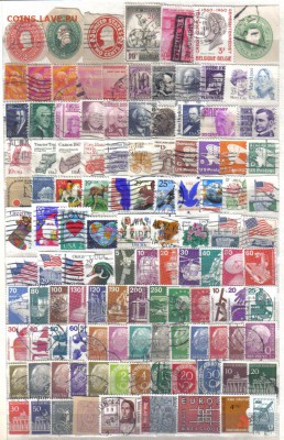Марки мира 551шт до 22.09 22.00мск - Марки мира 551шт-2