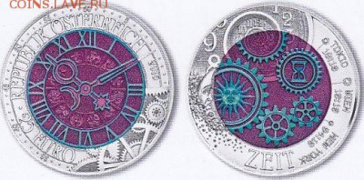 25 ЕВРО Австрия  NIOB - Austria-2016-25-euro-Zeit