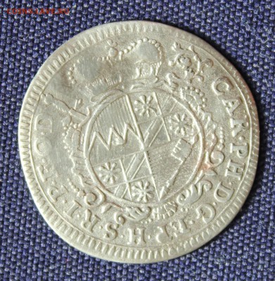 С руб. ЕПИСКОПСТВО ВЮРЦБУРГ 1шиллинг 1751г.СВ.КИЛИАН  до25.9 - IMG_7865.JPG