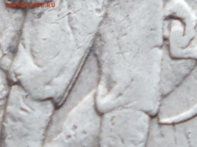 1 рубль 1924 года складка на внутренней штанине колхозника - DSCF3660