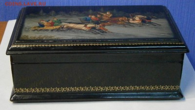Шкатулка. Федоскино. 1962г. Усков. На оценку. - P9200034.JPG