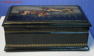 Шкатулка. Федоскино. 1962г. Усков. На оценку. - P9200035.JPG