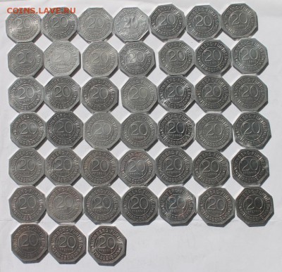 Транспортные жетоны 1921 Нюрнберг-Фюрт 100,150,200 пфеннигов - IMG_7038