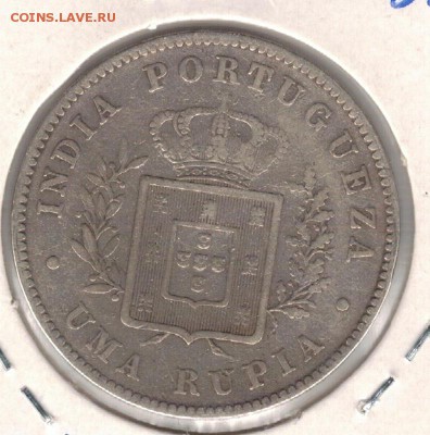 Ag Порт.Индия рупия 1881 до 24.09.15 в 22.00мск (Б267) - 5-пи81а