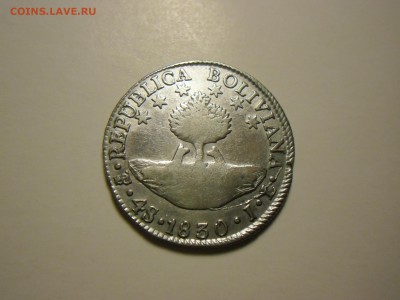 Боливия 4 соля 1830 - Боливия 4 сол 1830.JPG